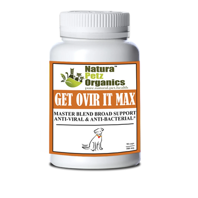 Get Ovir It Max* Master Blend Broad Spectrum Plant Anti Viral Anti, DOG - 90 CAPS / 500 MG/1