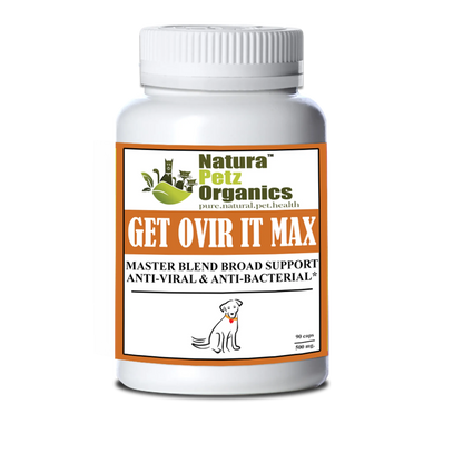 Get Ovir It Max* Master Blend Broad Spectrum Plant Anti Viral Anti Bacterial For Dogs And Cats* - Pets Perfect