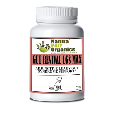 Gut Revival Lgs Max Capsules - Adjunctive Leaky Gut Syndrome Support* For Dogs And Cats - Pets Perfect