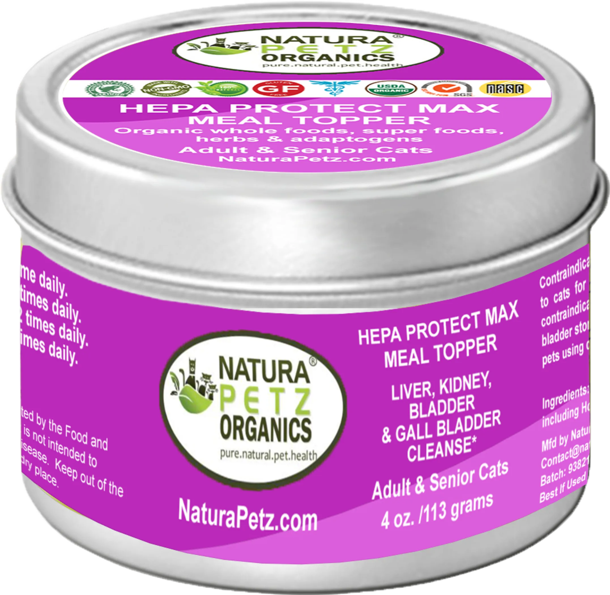 Hepa Protect Max Meal Topper - Liver, Kidney, Bladder & Gall Bladder Support & Cleanse* - Pets Perfect