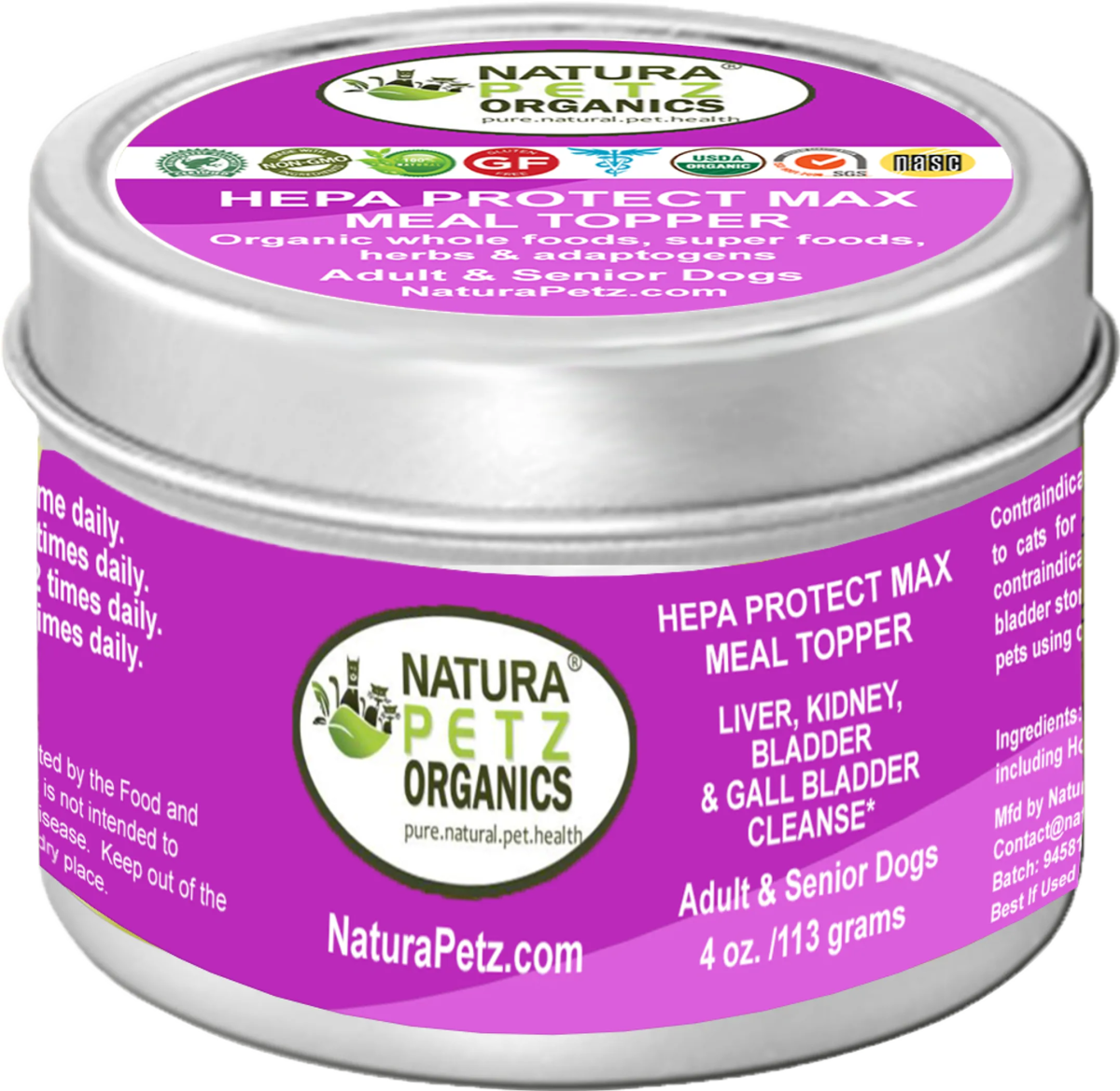 Hepa Protect Max Meal Topper - Liver, Kidney, Bladder & Gall Bladder Support & Cleanse* - Pets Perfect