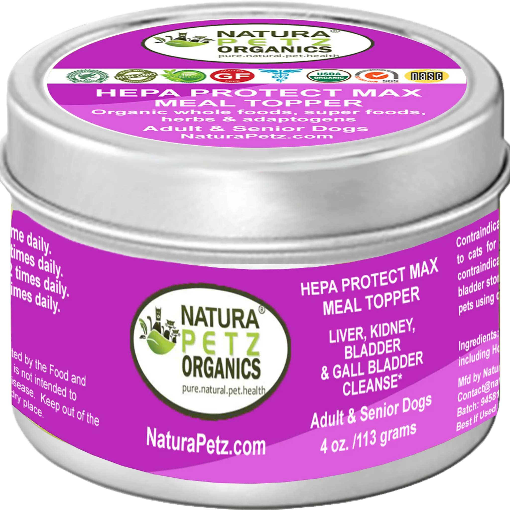 Hepa Protect Max Meal Topper - Liver, Kidney, Bladder & Gall Bladder Support & Cleanse*