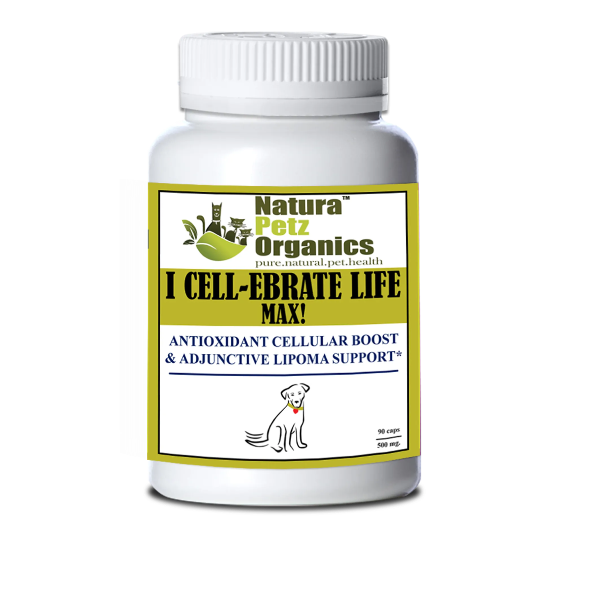 I Cellebrate Life Max - Antioxidant Cellular Boost + Adjunctive Lipoma Support* - Pets Perfect