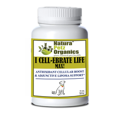 I Cellebrate Life Max - Antioxidant Cellular Boost + Adjunctive Lipoma Support* - Pets Perfect
