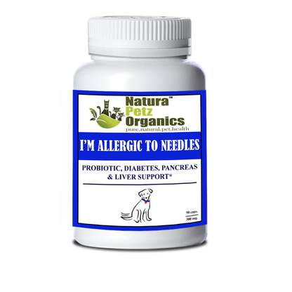 I'M Allergic To Needles - Probiotic, Pancreas & Glucose Support For Dogs & Cats* - Pets Perfect