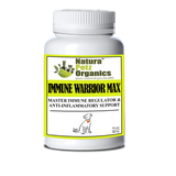 Immune Warrior Max Master Blend Capsules* Immune Regulator & Anti - Inflammatory Support* For Dogs & Cats - Pets Perfect