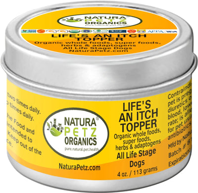 Lifes An Itch! Anti-Allergy Flavored Meal Topper For Dogs & Cats*, 1/Dog meal topper - turkey flavoring