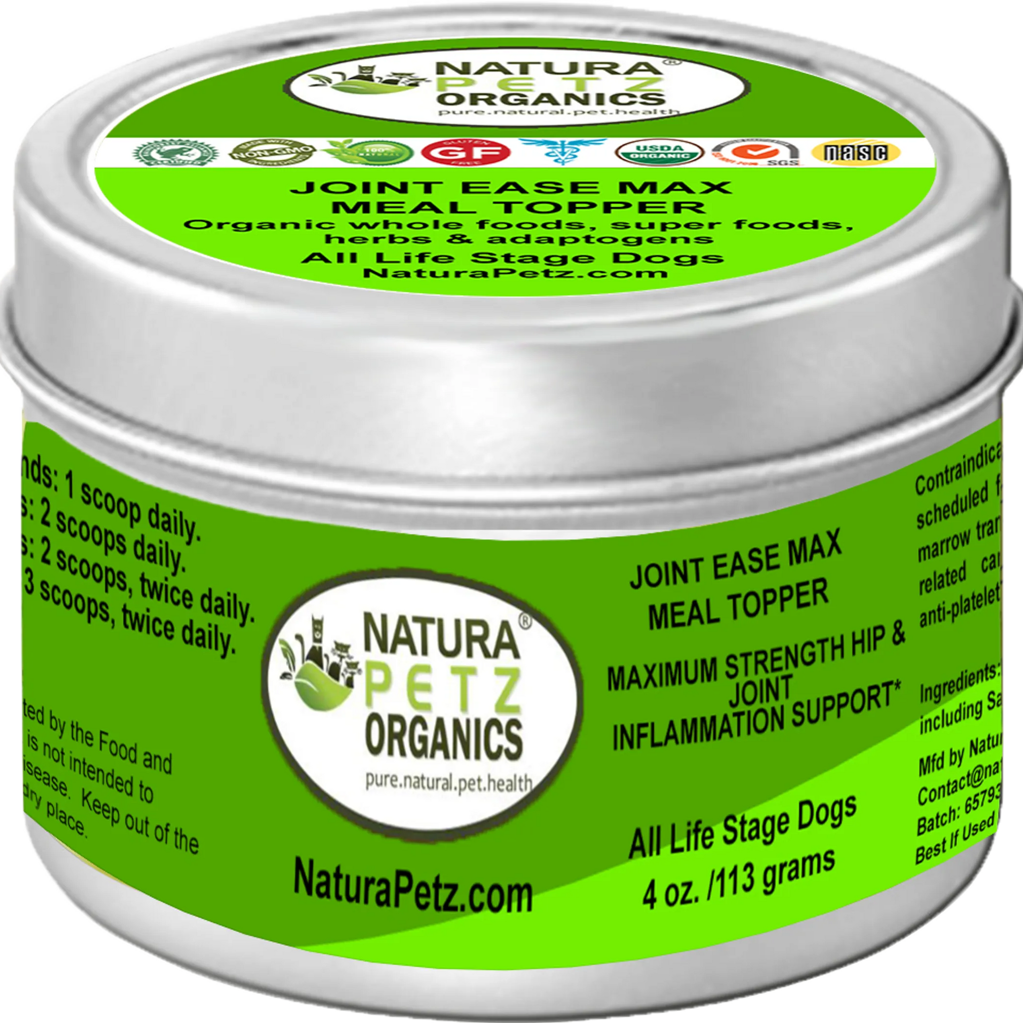 Joint Ease Max Meal Topper Super Dog Super Cat Maximum Strength Hip Joint & Inflammation Support*