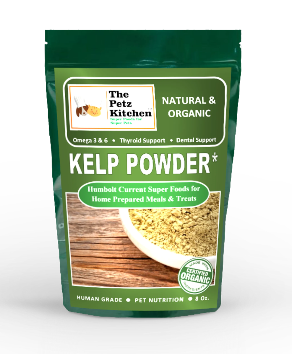Kelp Omega 3 Thyroid & Whole Body Multi - Mineral, Multi - Vitamin & Dental Support* The Petz Kitchen* - Pets Perfect
