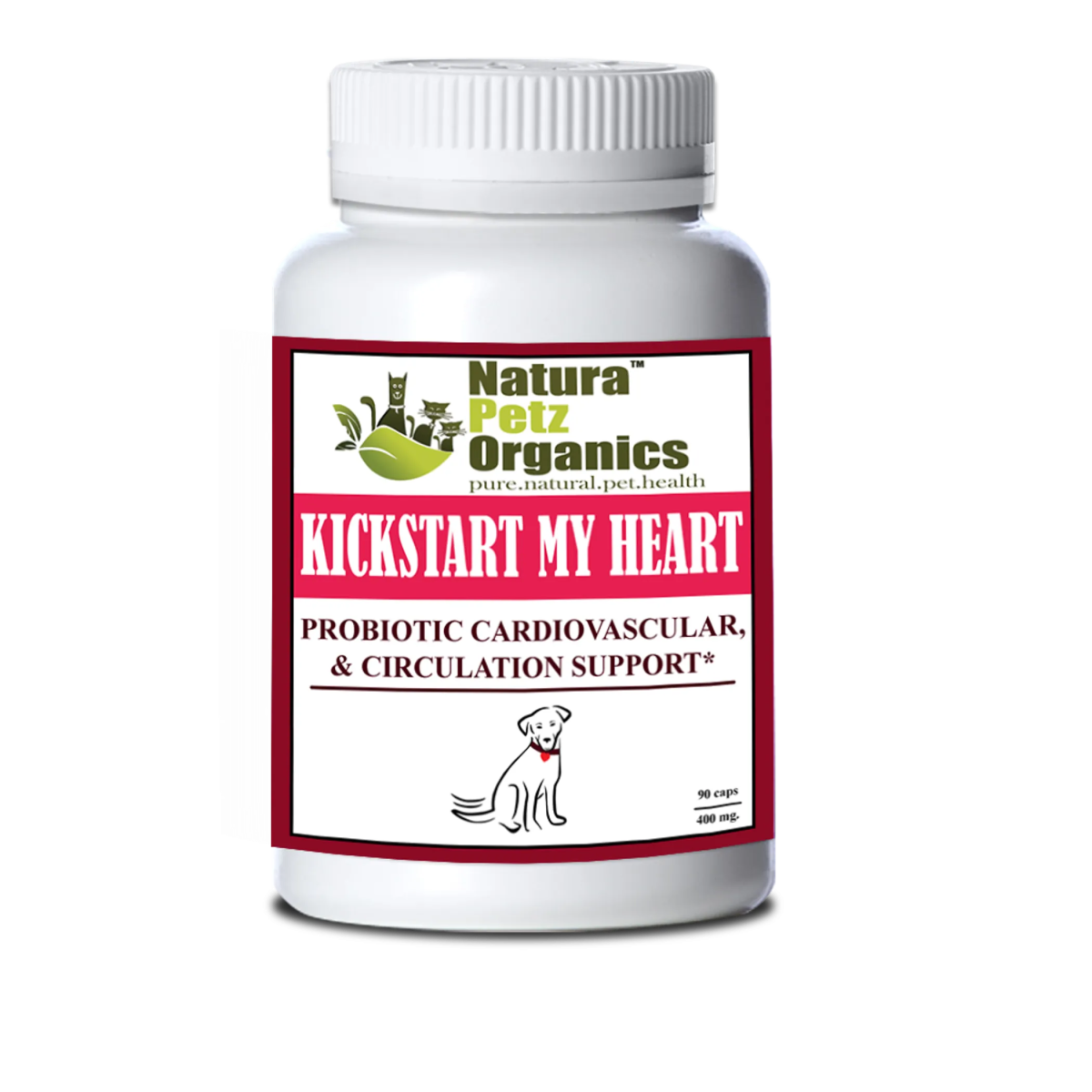 Kick Start My Heart Probiotic Heart (Cardiovascular) & Circulation Support* - Pets Perfect