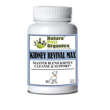 Kidney Revival Max Master Blend Kidney Cleanse & Support Capsules* Adult & Senior Dogs