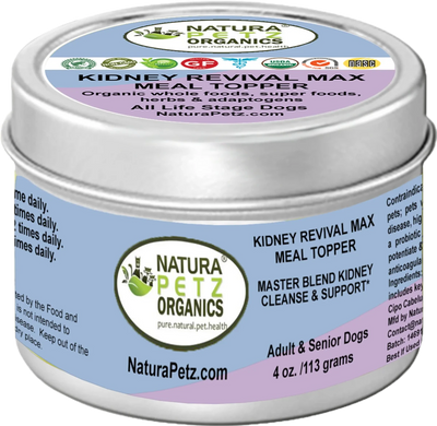 Kidney Revival Max Meal Topper* Master Blend Kidney Cleanse & Support*, 4 OZ/1
