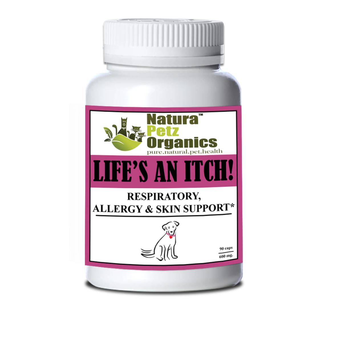 Life'S An Itch Capsules - Respiratory, Allergy & Skin Support* Capsules For Dogs & Cats* - Pets Perfect