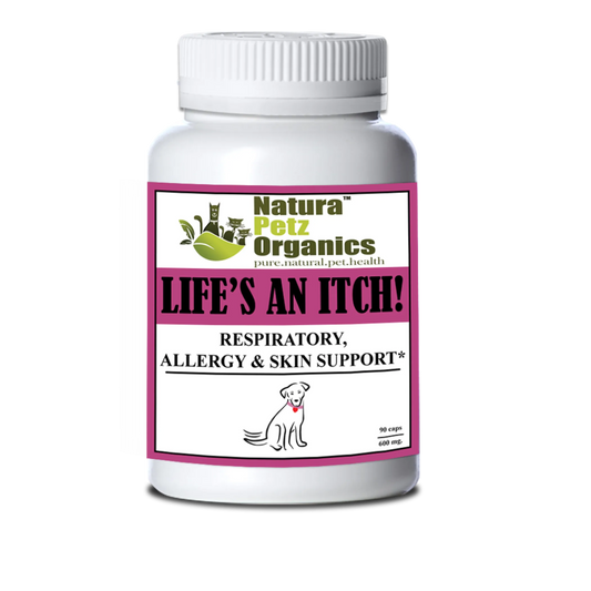 Life'S An Itch Capsules - Respiratory, Allergy & Skin Support* Capsules For Dogs & Cats* - Pets Perfect