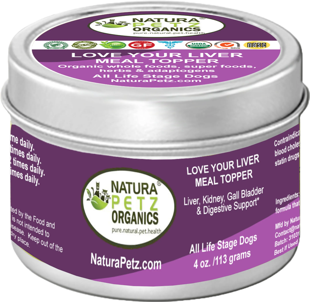 Love Your Liver Meal Topper Liver, Kidney, Gall Bladder & Digestive Support* - Pets Perfect