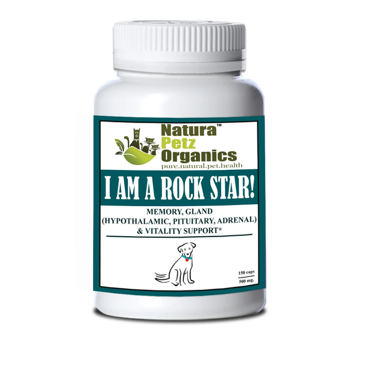I Am A Rock Star - Memory, Gland (Hypothalamic, Pituitary And Adrenal) & Vitality Support* - Pets Perfect