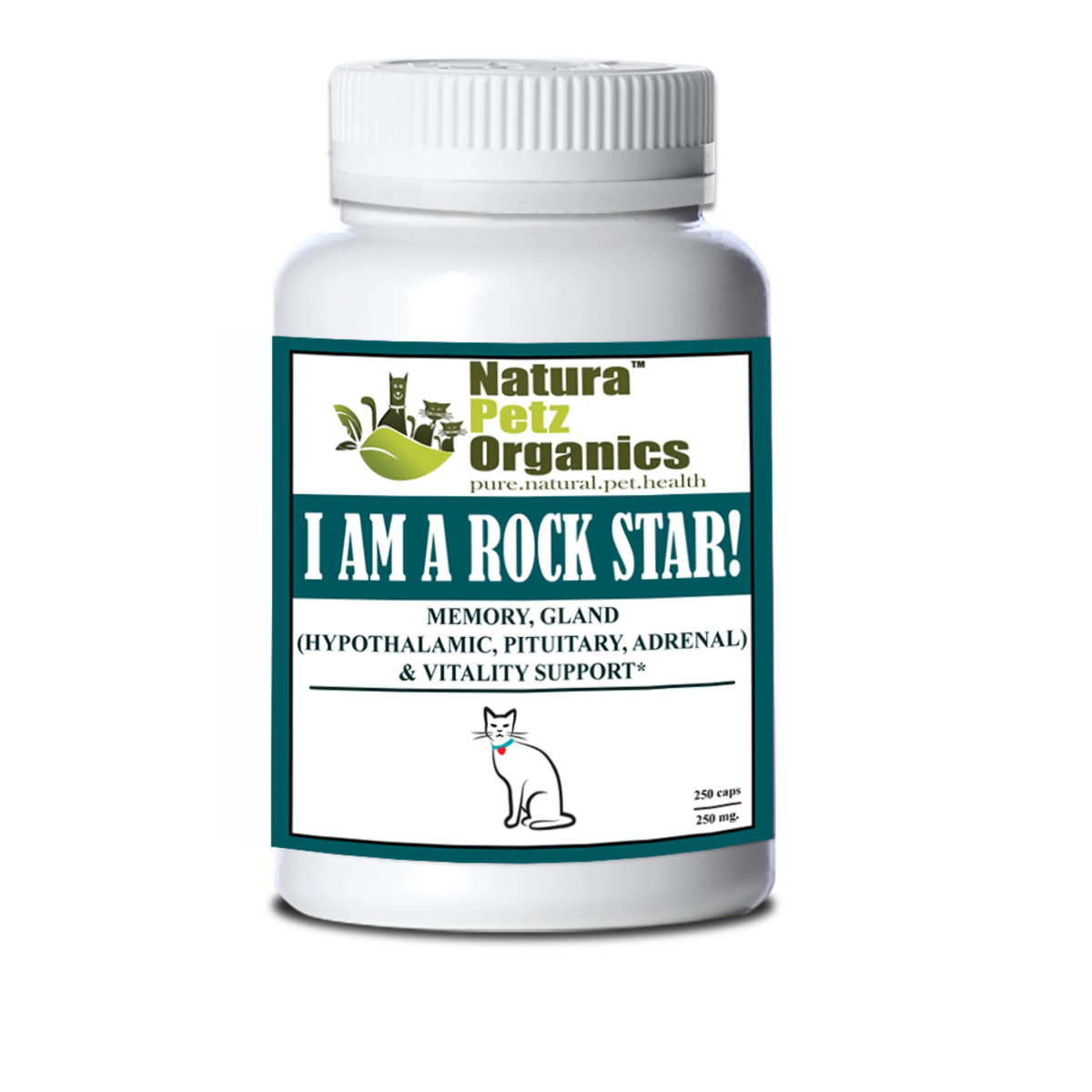 I Am A Rock Star - Memory, Gland (Hypothalamic, Pituitary And Adrenal) & Vitality Support* - Pets Perfect