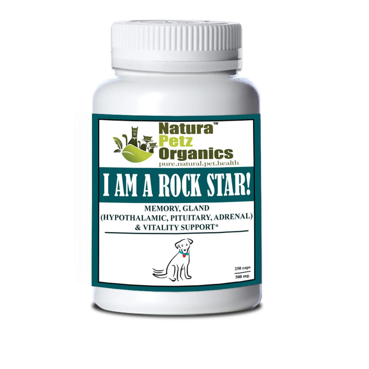 I Am A Rock Star - Memory, Gland (Hypothalamic, Pituitary And Adrenal) & Vitality Support* - Pets Perfect