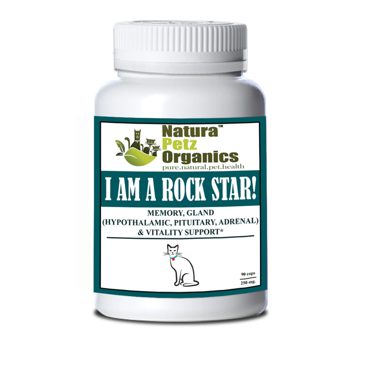 I Am A Rock Star - Memory, Gland (Hypothalamic, Pituitary And Adrenal) & Vitality Support* - Pets Perfect
