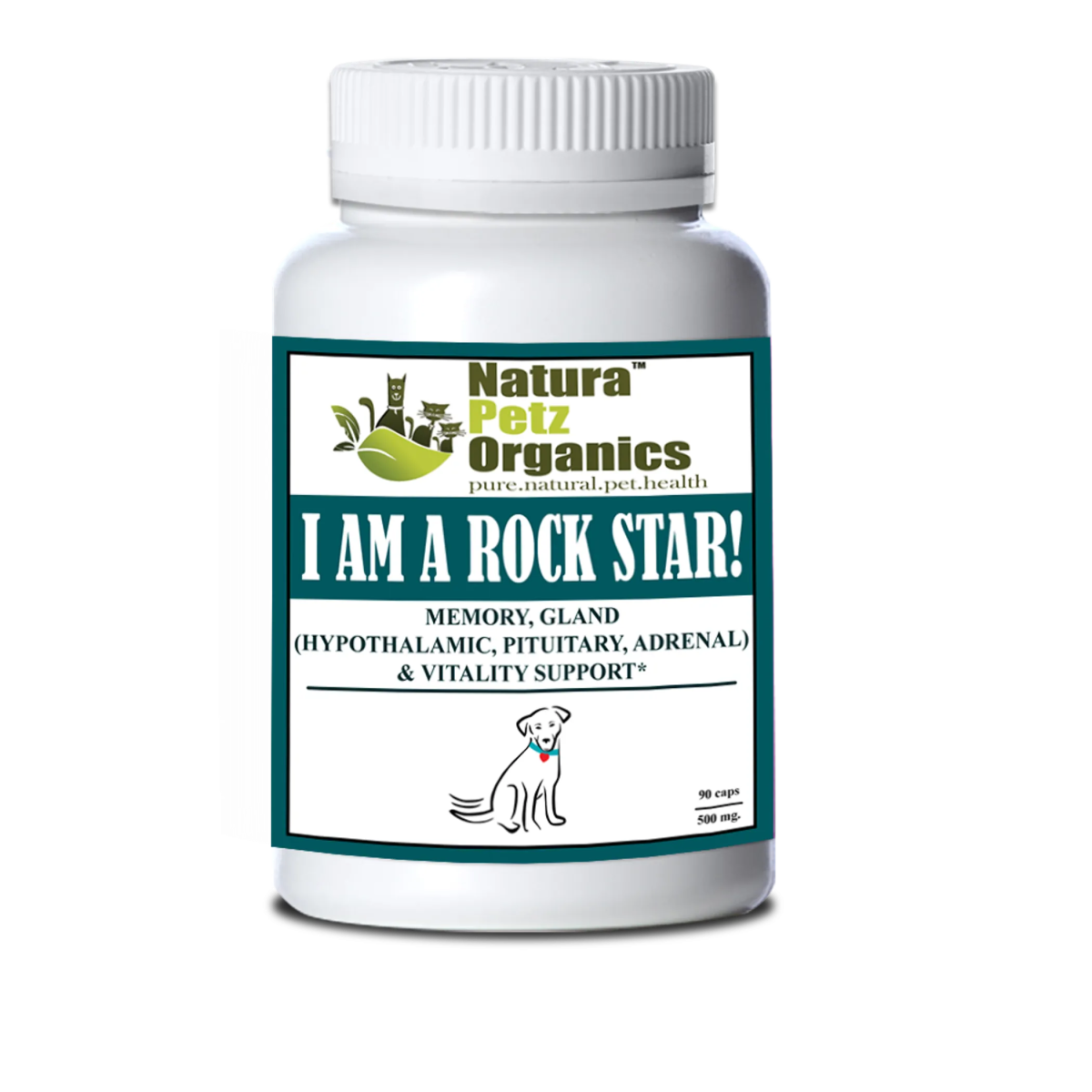 I Am A Rock Star - Memory, Gland (Hypothalamic, Pituitary And Adrenal) & Vitality Support* - Pets Perfect