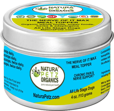 Max Meal Topper - Adjunctive Chronic Pain & Nerve Support* Dogs And, 4 OZ/1