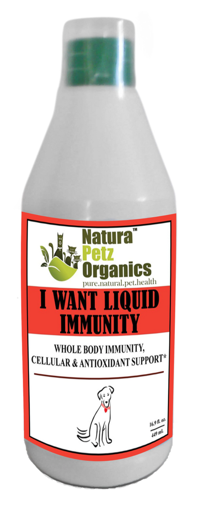 I Want Liquid Immunity - Whole Body Immunity & Antioxidant Cellular Support* - Pets Perfect