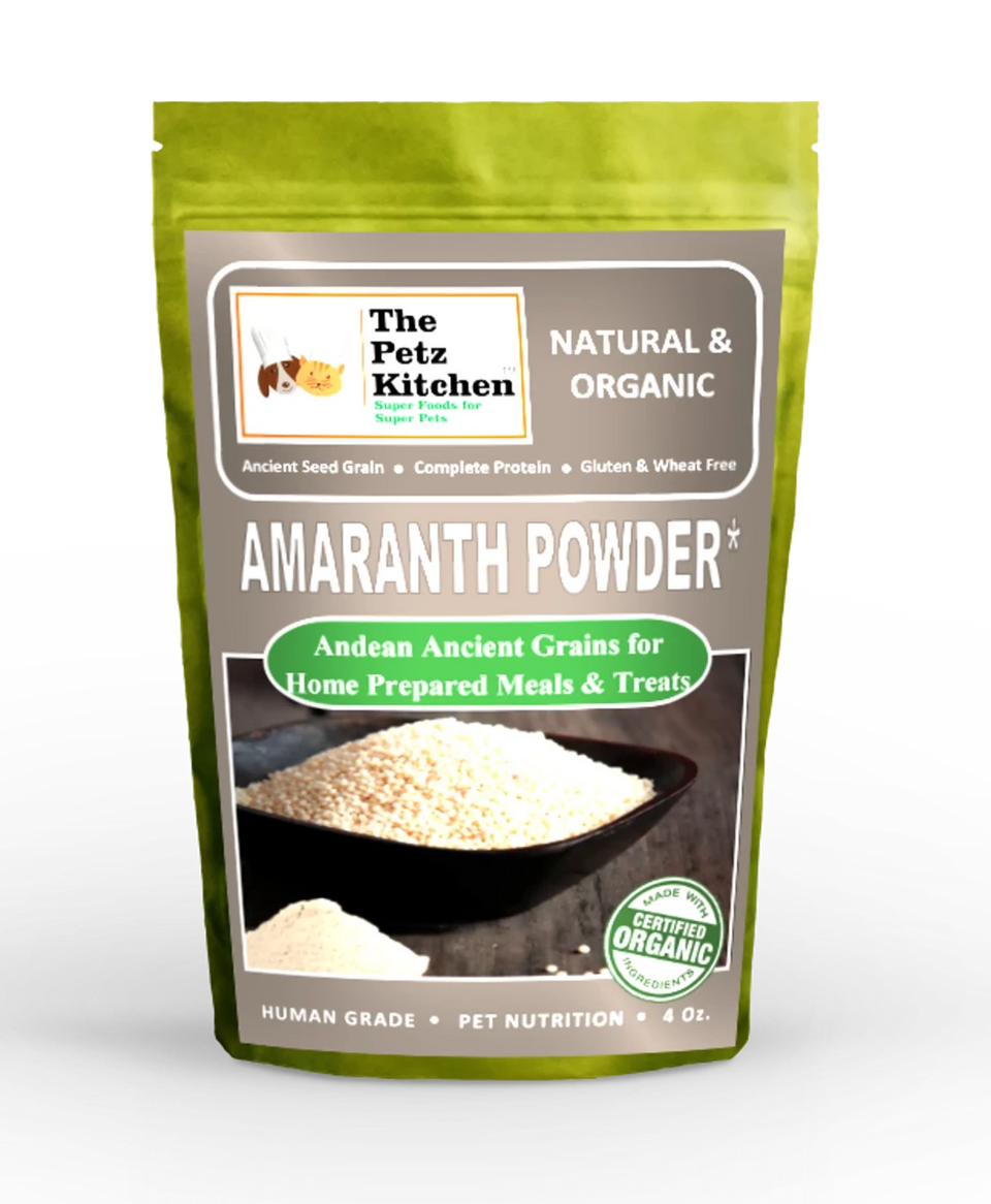 The Petz Kitchen Amaranth Powder, Gluten and Wheat Free, 8 OZ/1, view 3