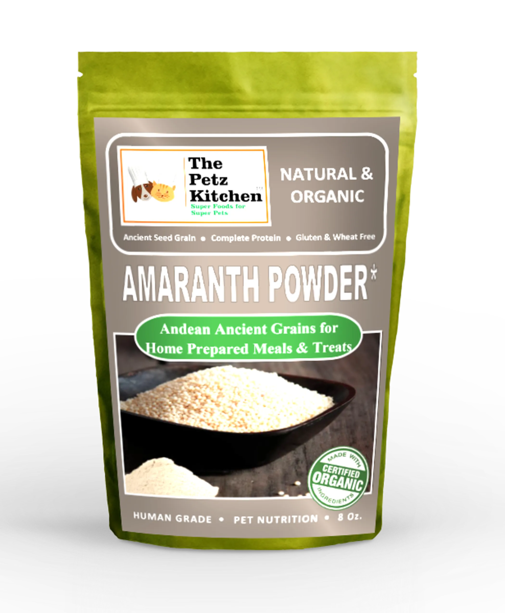 Amaranth Powder - Ancient Seed Grain & Complete Protein - Gluten & Wheat Free - Pets Perfect
