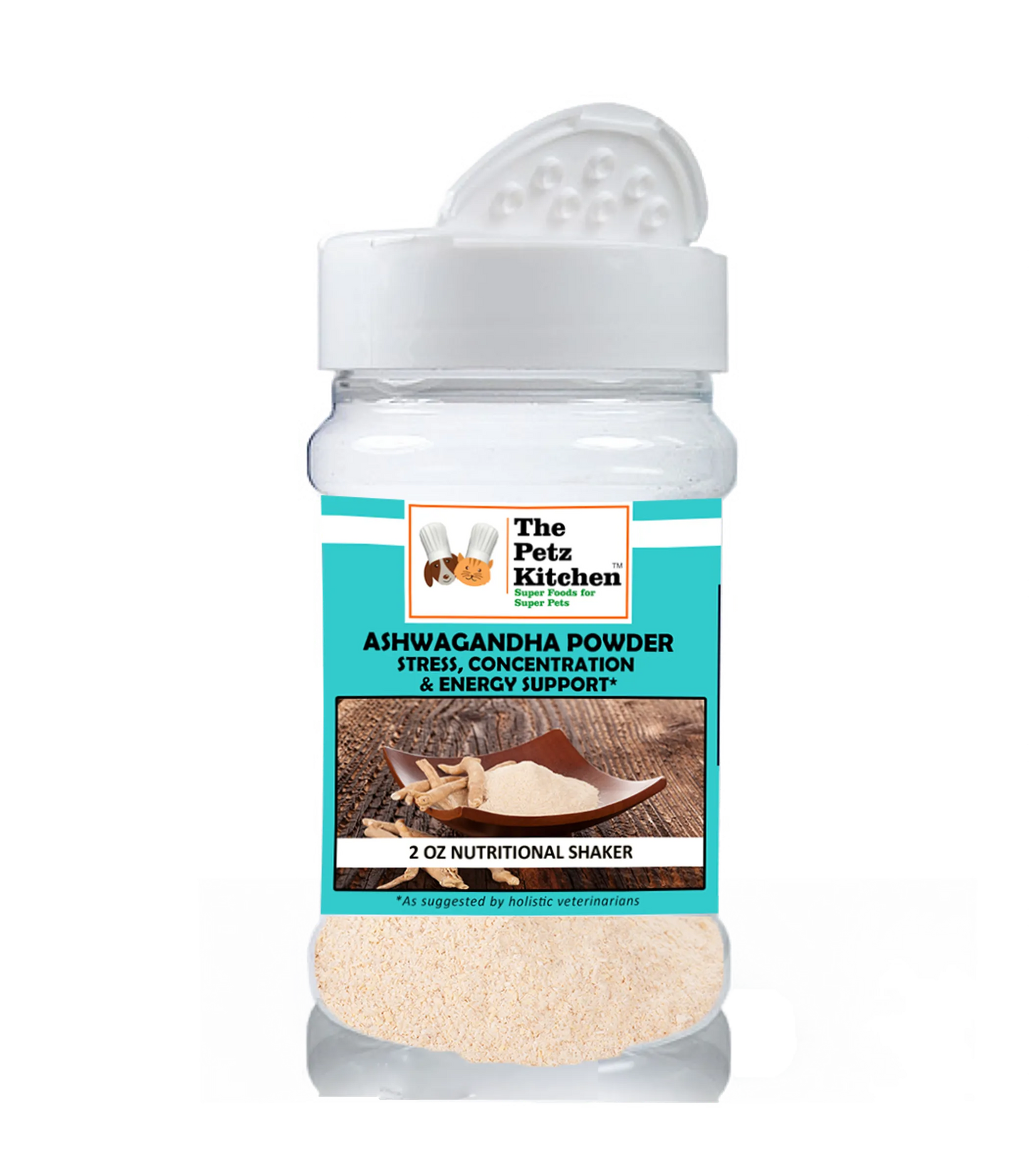 Ashwagandha Powder for Dogs & Cats - Stress & Energy Support | The Petz Kitchen
