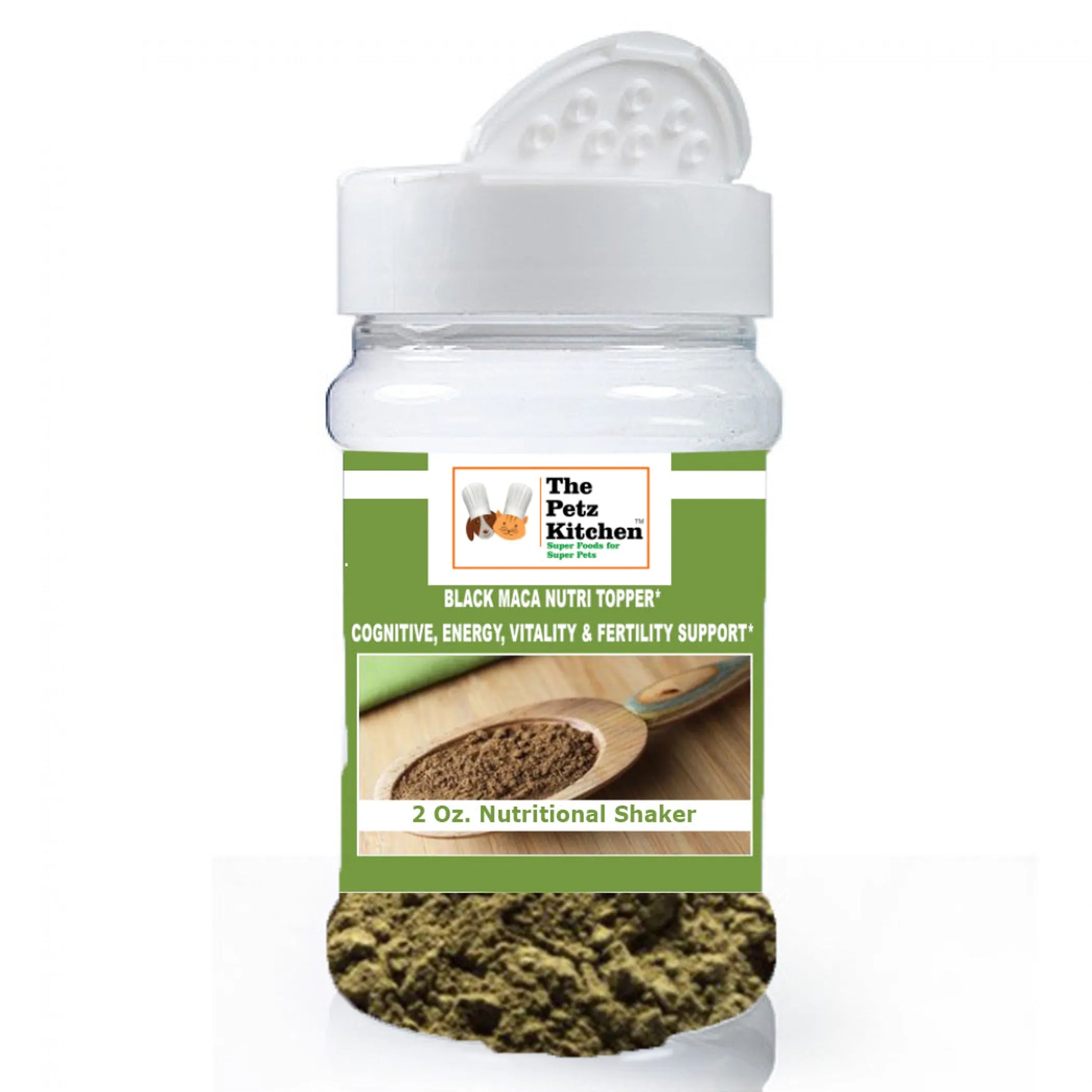 Black Maca - Cognitive Energy & Fertility Support* The Petz Kitchen - Organic & Human Grade Ingredients For Home Prepared Meals & Treats