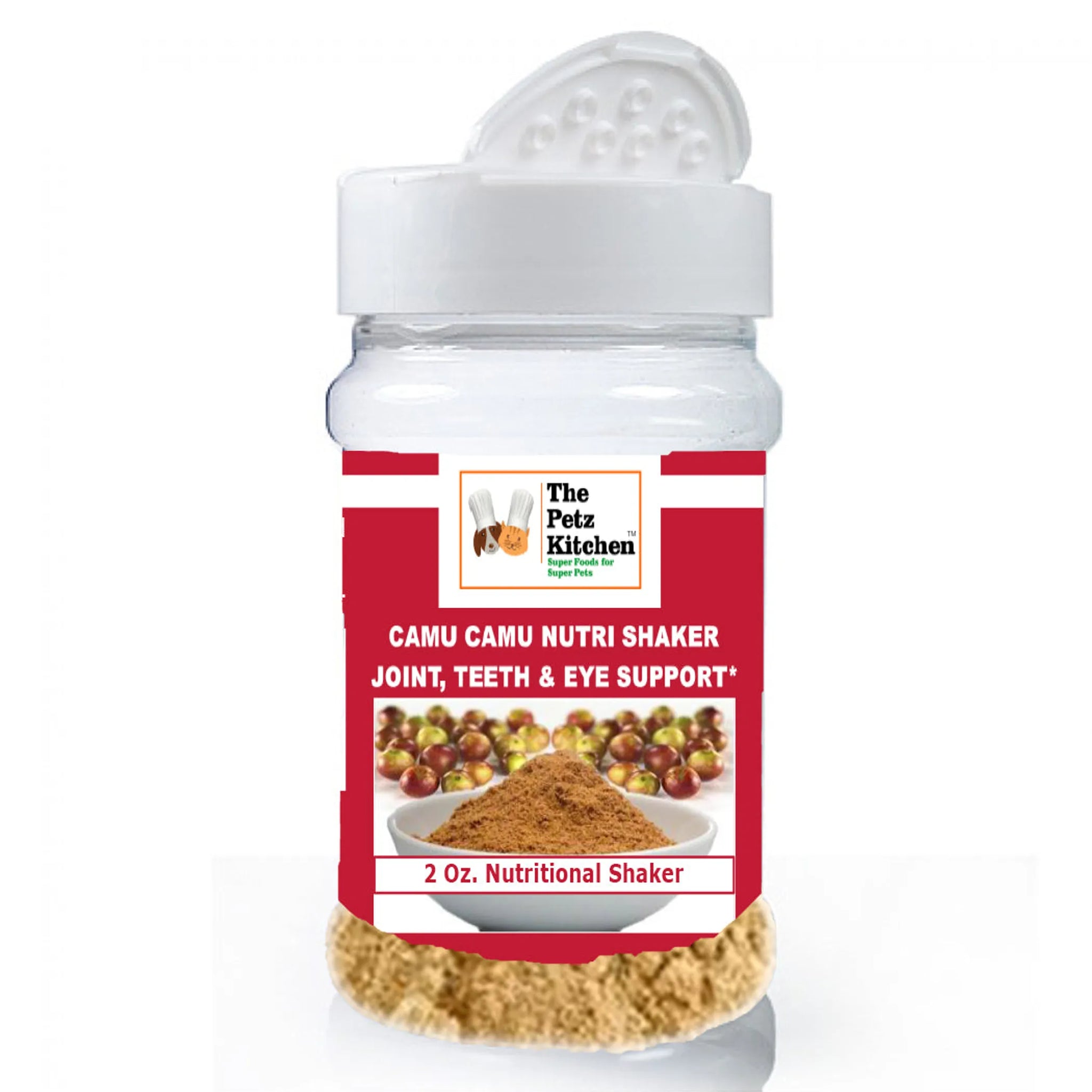 Camu Camu Extract Joint Teeth & Eye Support* The Petz Kitchen - Organic Human Grade Ingredients For Home Prepared Meals & Treats
