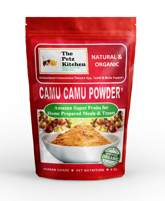 The Petz Kitchen Camu Camu Extract - Joint Teeth & Eye Support