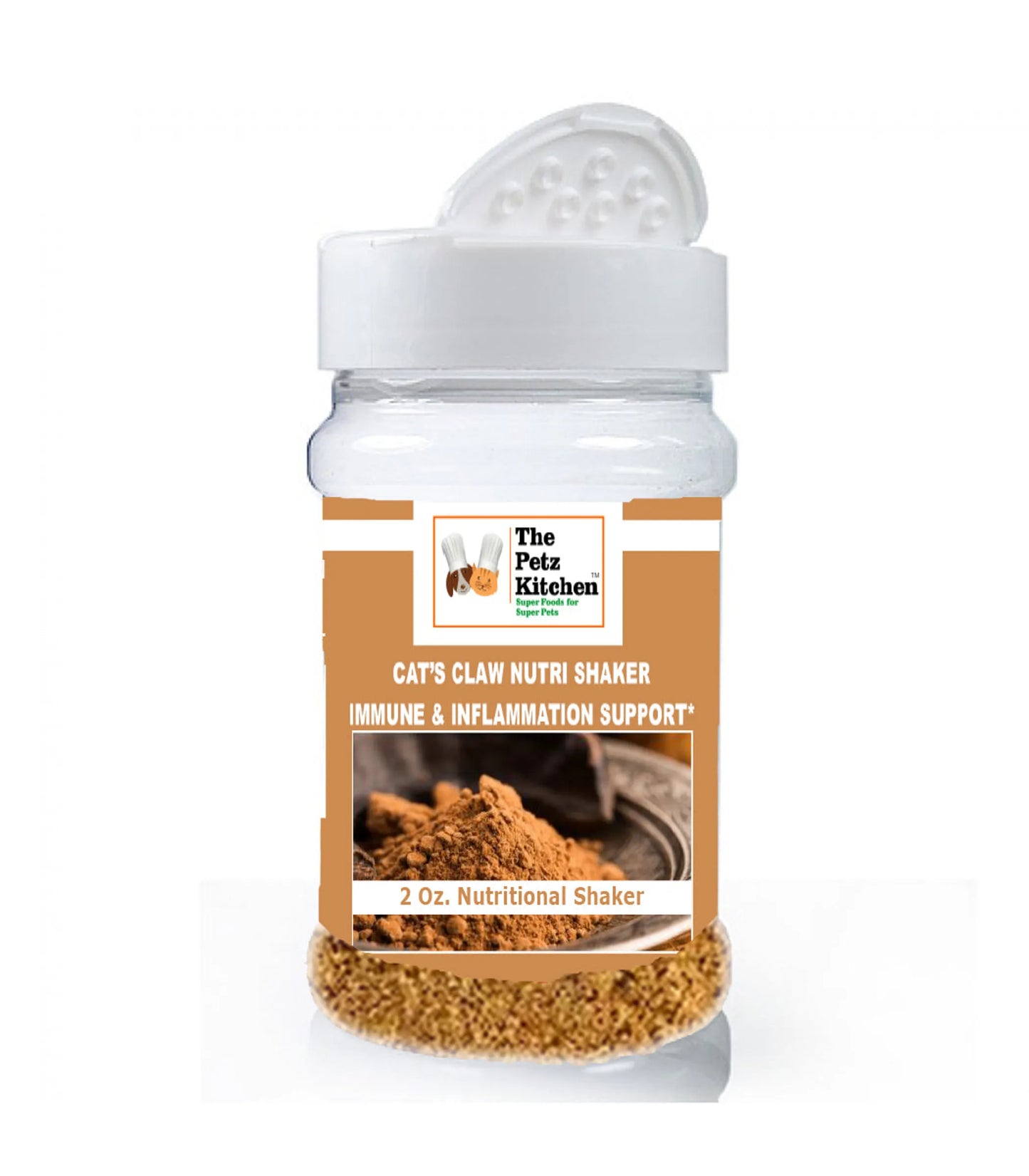 Cat'S Claw Powder Immune & Inflammation Support* The Petz Kitchen Organic & Human Grade Ingredients For Home Prepared Meals & Treats - Pets Perfect