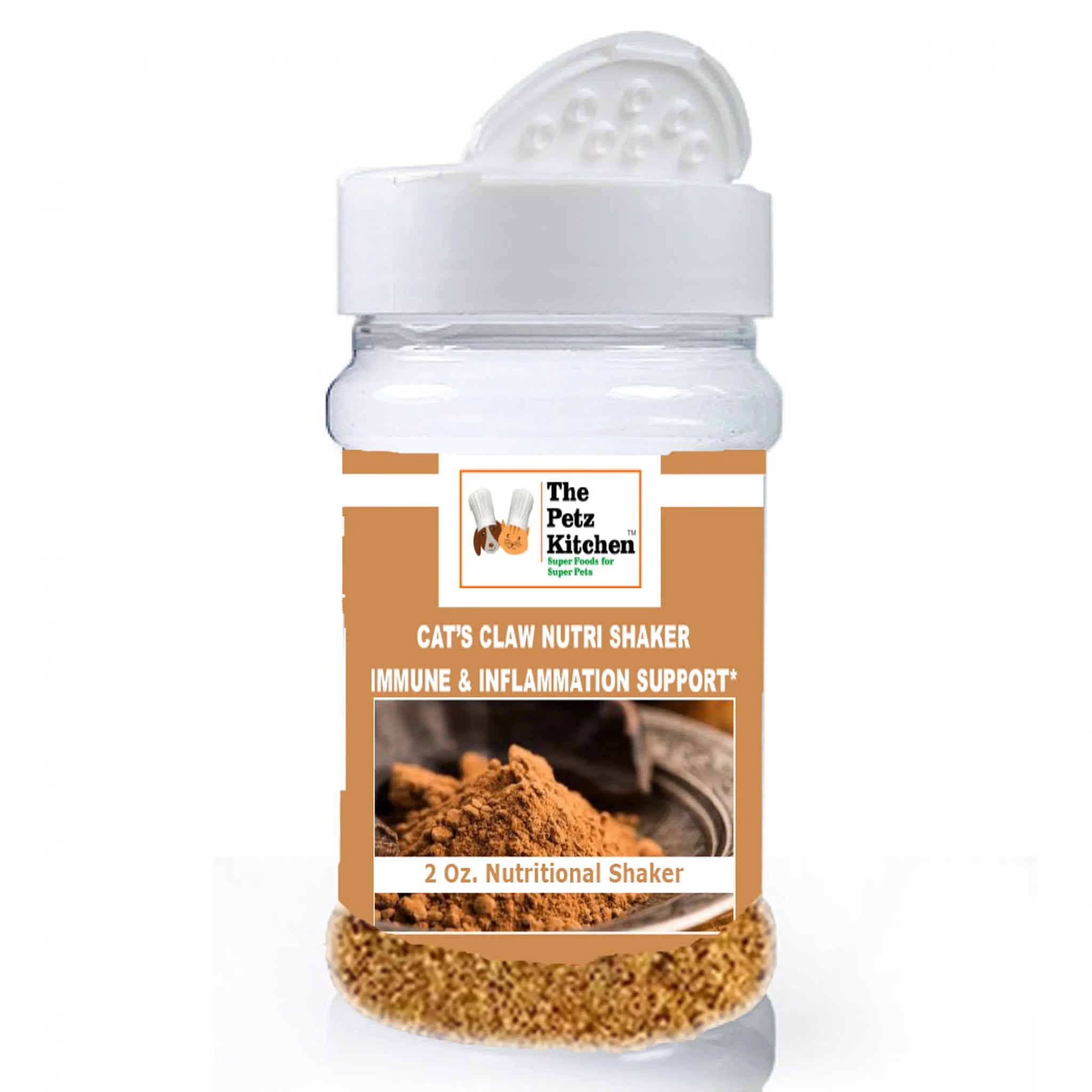 Cat'S Claw Powder Immune & Inflammation Support* The Petz Kitchen Organic & Human Grade Ingredients For Home Prepared Meals & Treats