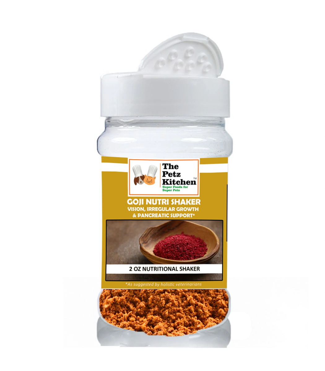 Goji Powder - Vision, Irregular Growth & Pancreatic Support* The Petz Kitchen - Pets Perfect