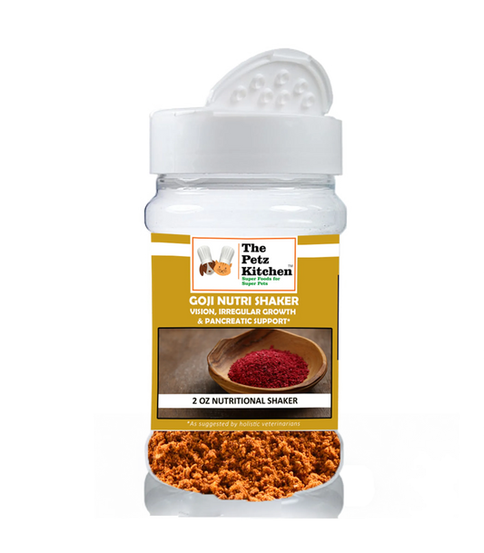 Goji Powder - Vision, Irregular Growth & Pancreatic Support* The Petz Kitchen - Pets Perfect