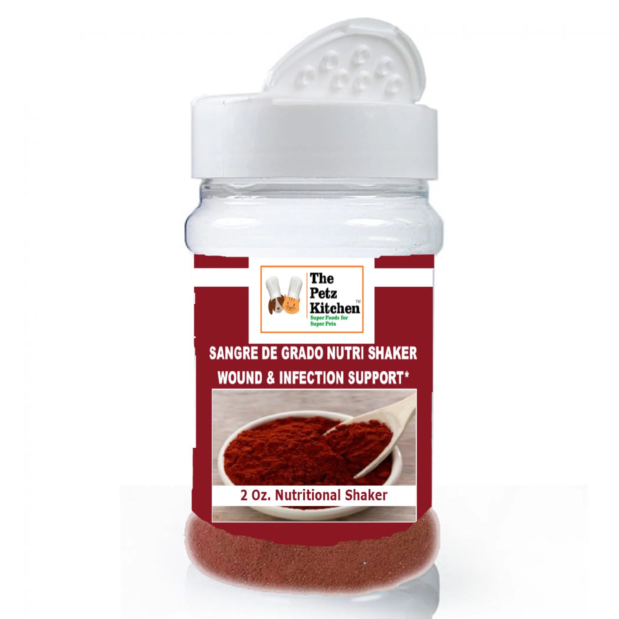 Sangre De Grado - Wound & Infection Support* The Petz Kitchen - Organic & Human Grade Ingredients & Shakers For Home Prepared Meals & Treats