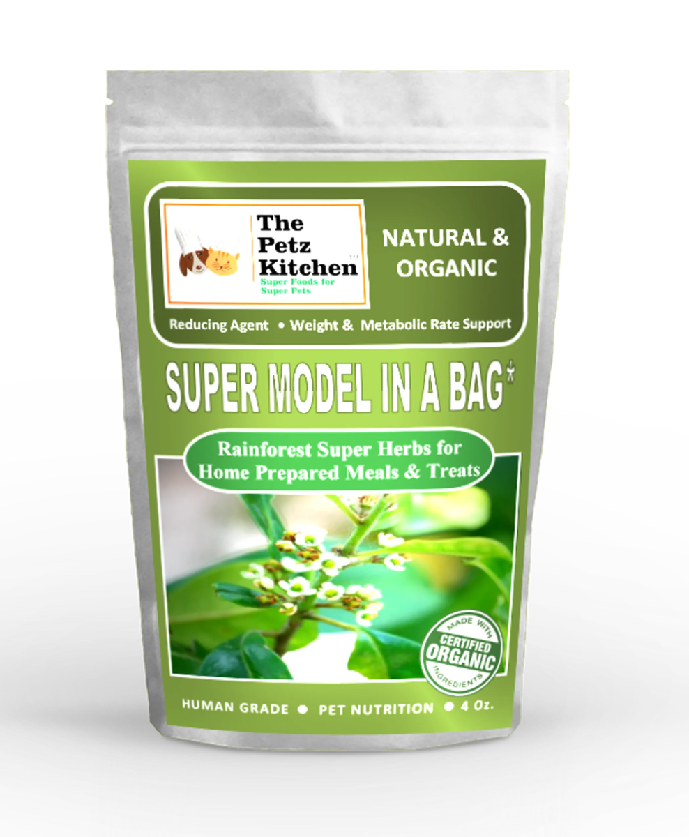 Super Model In A Bottle Weight Support* The Petz Kitchen - Organic & Human Grade Ingredients For Home Prepared Meals & Treats - Pets Perfect