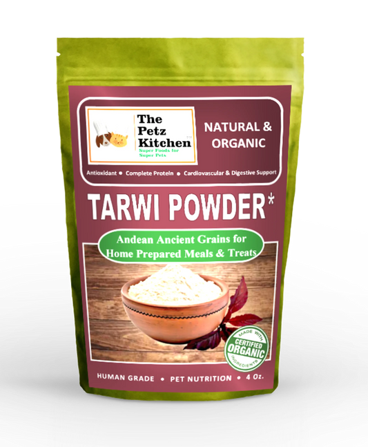 Tarwi - Antioxidant Complete Protein* - Digestive Cardiovascular & Pancreatic Support* The Petz Kitchen - Pets Perfect