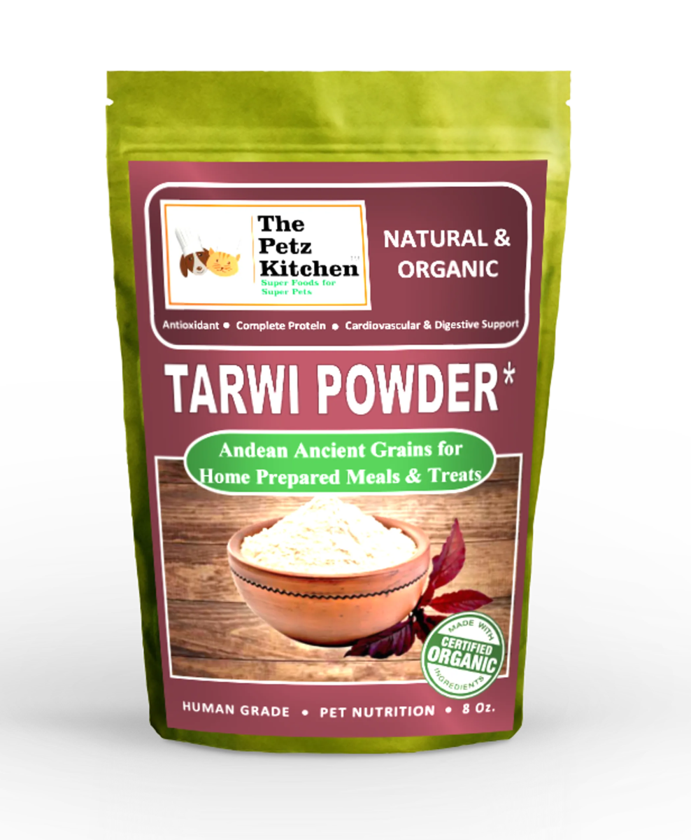 Tarwi - Antioxidant Complete Protein* - Digestive Cardiovascular & Pancreatic Support* The Petz Kitchen - Pets Perfect