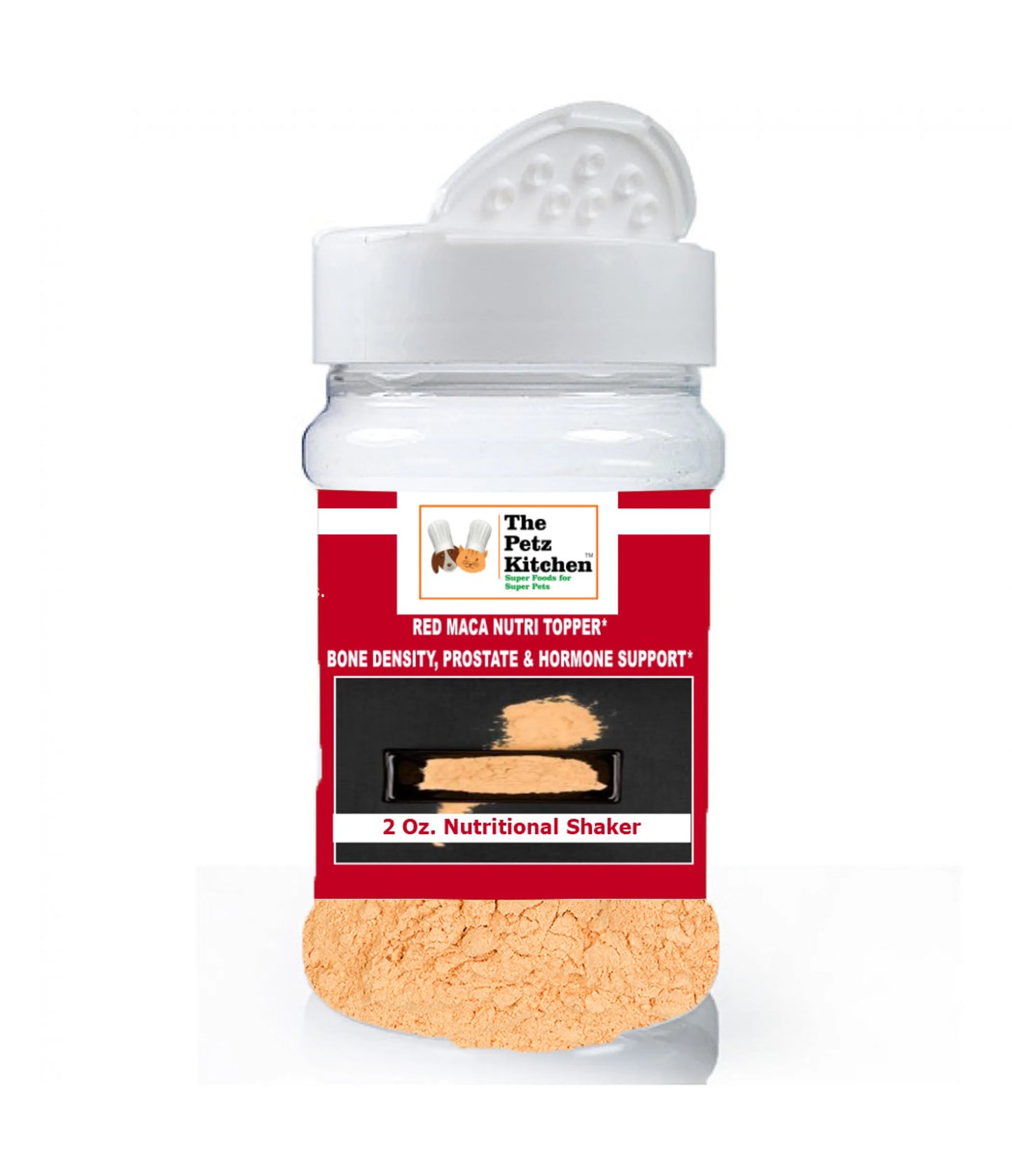 Red Maca - Bone Prostate & Hormone Support* The Petz Kitchen - Organic & Human Grade Ingredients For Home Prepared Meals & Treats - Pets Perfect