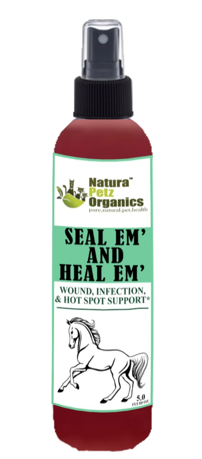 Seal Em And Seal Em Horse Spray Tincture, Wound, HORSE - 4 FL. OZ/1
