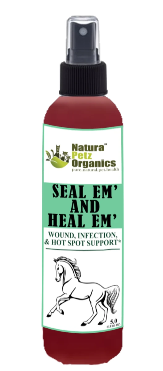 Seal Em And Seal Em Horse Spray Tincture, Wound, HORSE - 4 FL. OZ/1