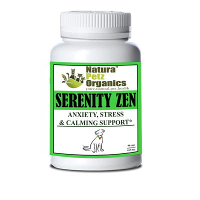Serenity Zen - Anxiety, Stress, Relaxation & Multi-Systems Calming, DOG / 90 CAPS / 615 MG / SIZE 1/1