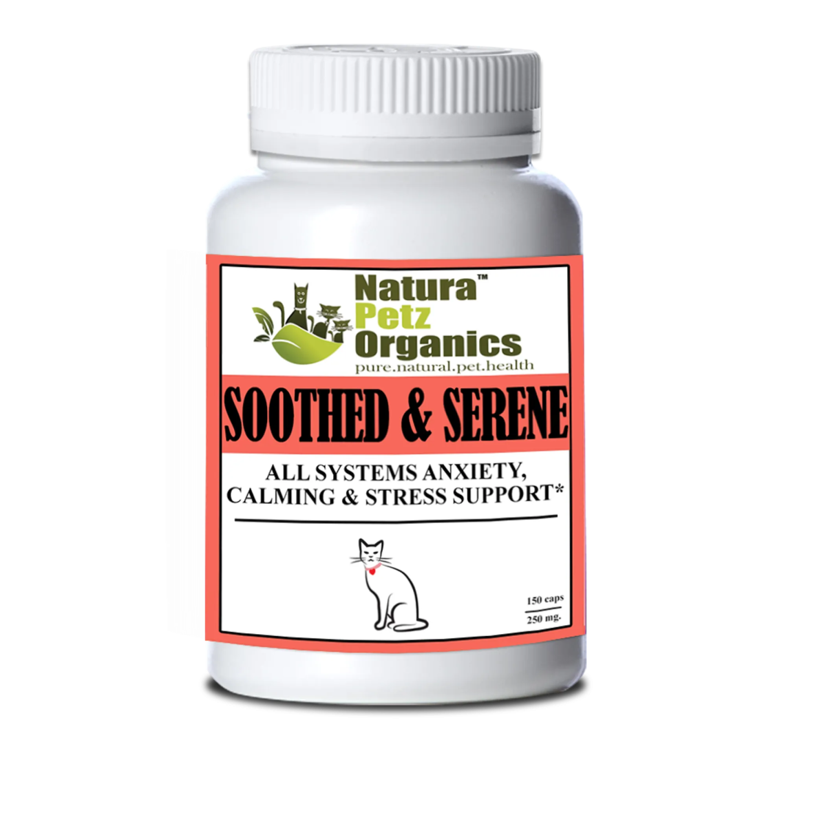 Soothed & Serene - All Systems Anxiety, Calming & Stress Support* Dogs & Catss & Cats* - Pets Perfect
