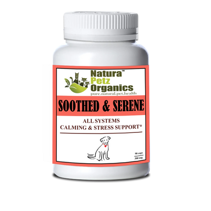Soothed & Serene - Calming & Emotional Wellness Support for Dogs & Cats | 150 Capsules