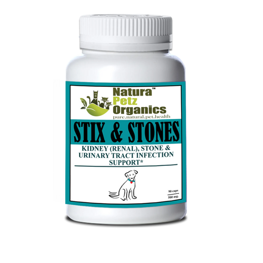 Stix And Stones Capsules* Kidney, Urinary Tract Infection & Stone Support* - Pets Perfect