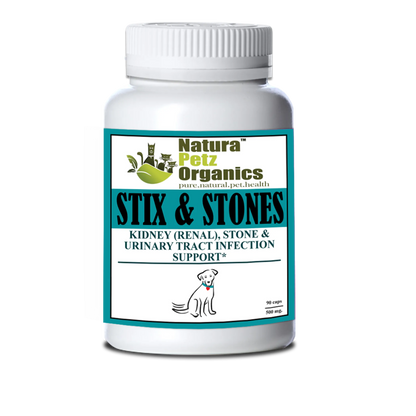 Stix And Stones Capsules* Kidney, Urinary Tract Infection & Stone Support* - Pets Perfect