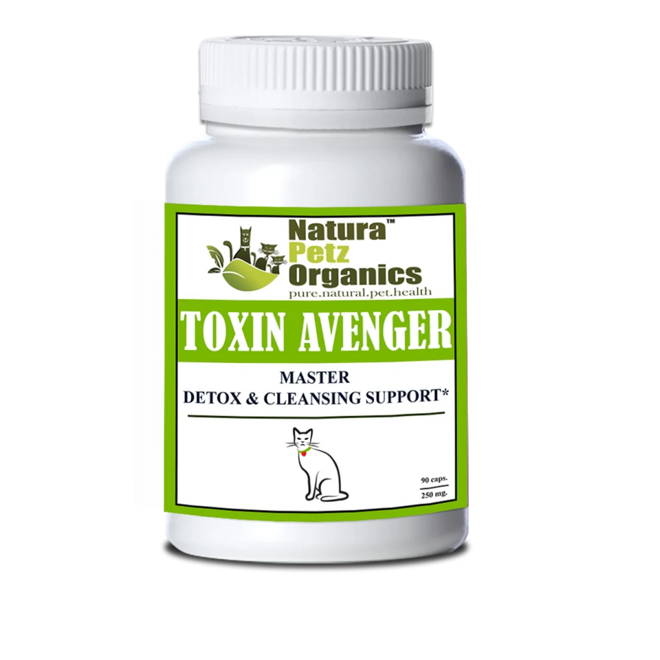 Toxin Avenger Max* Master Detox & Cleansing Support For Dogs And Cats*, CATS 250 MG / 150 CAPS SIZE 3/1, view 5