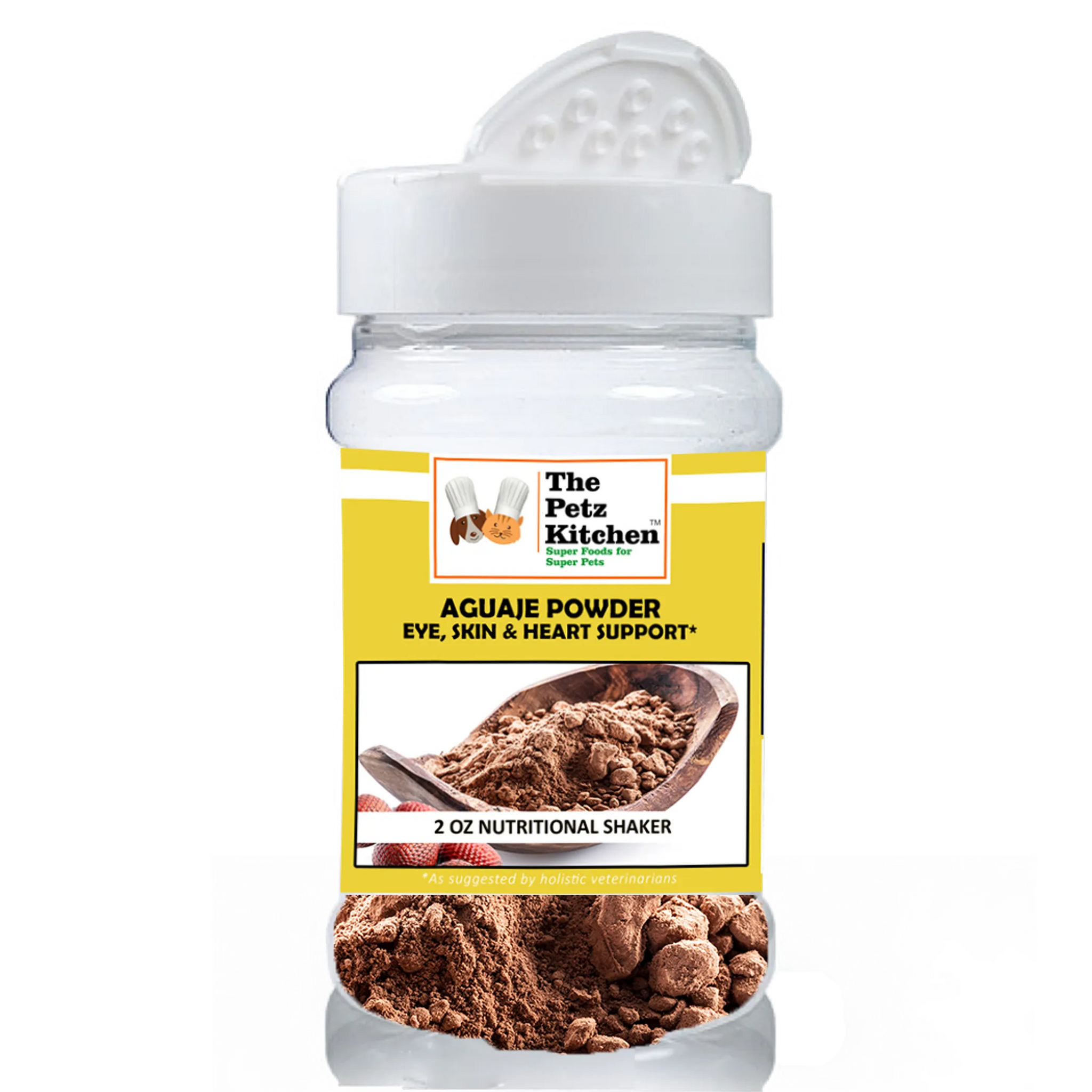 Aguaje Powder - Eye, Skin & Heart Support* The Petz Kitchen Dog & Cat Holistic Super Foods*